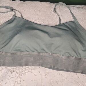 Sports bra, XL, VS pink, sage green